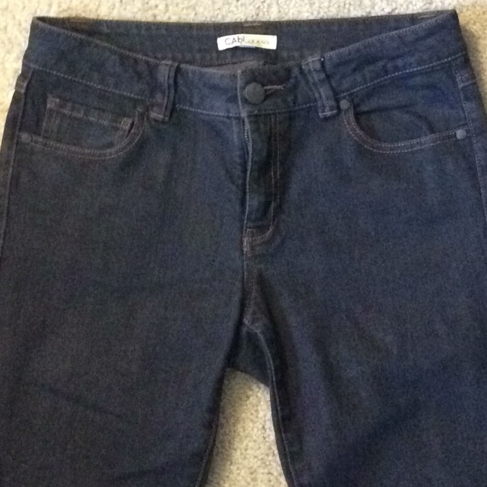Cabi tapered jeans size 6